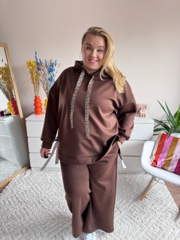 BLUZA ( BORDO,CZEKOLADA)