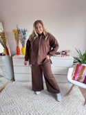 BLUZA ( BORDO,CZEKOLADA)