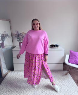 BLUZA KIARA ( RÓŻ I KOKOS )