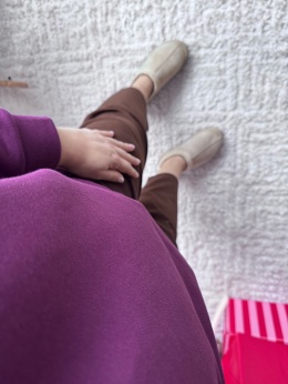 BLUZA KIARA BAKŁAŻAN