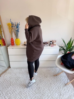 BLUZA LONG ZAPINANA
