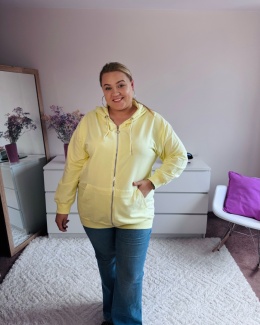 BLUZA ROZPINANA ( RÓŻ, CYTRYNKA, LILA )