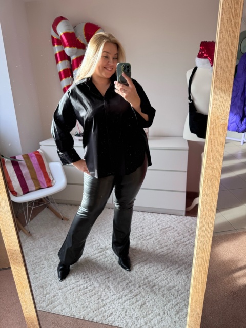 KOSZULA BIAŁA I CZARNA ZETTA OTTO