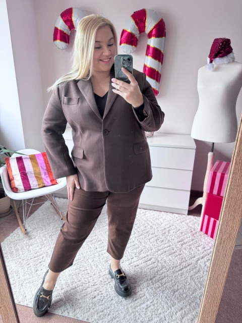 MARYNARKA BAWEŁNIANA ( CZEKOLADA, MALINA)