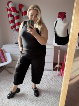 SPODNIE BALONY NA GUMKĘ (GRANAT,CZARNE)