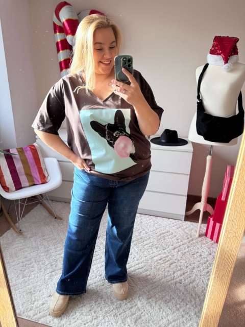 SPODNIE JEANSOWE SZERSZA NOGAWKA