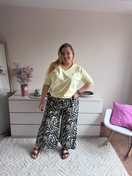 SPODNIE PANTERKA I ZEBRA