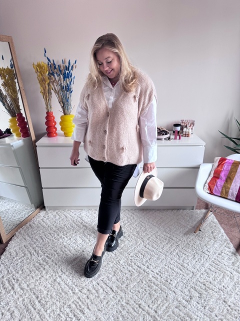 SWETER KAMIZELKA baby alpaka SWETER KAMIZELKA baby alpaka