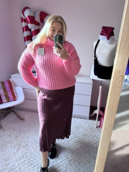 SWETER KID MOHER PINK