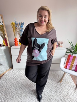 T-SHIRT CZEKOLADA SEREK DOG By Szafana+