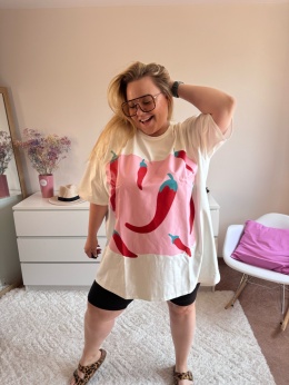 T-SHIRT OVERSIZE CHILI by Szafana+