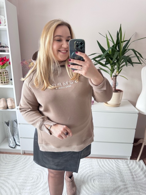 BLUZA Z KAPTUREM SEMPRE