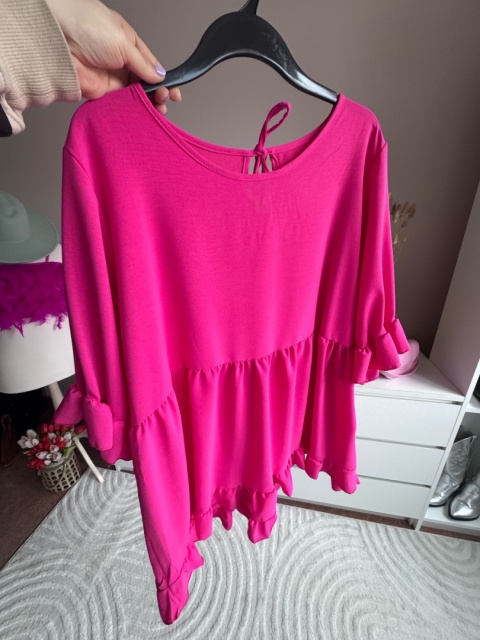 BLUZKA BASKINKA cytrynka,pink,biała,babyblue, czarna