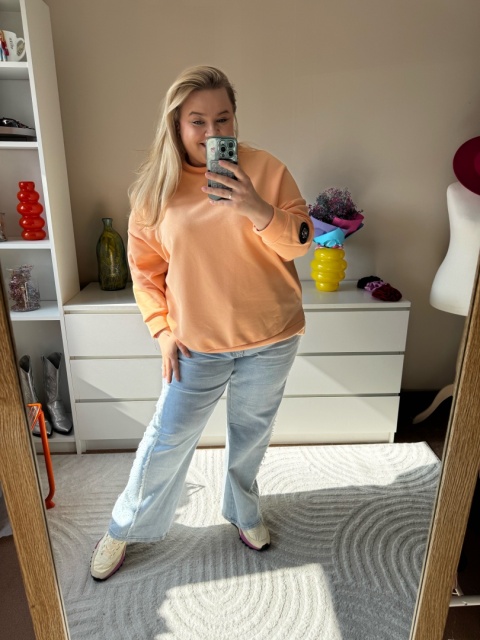 JEANSY Z KRYSZTAŁKAMI - duże!