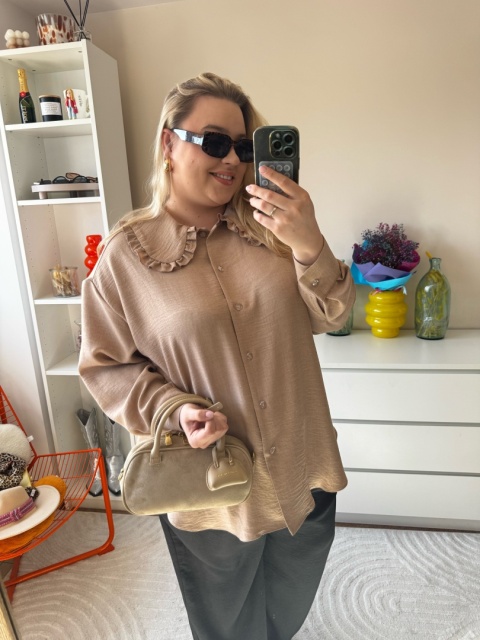 KOSZULA BABY beżowa rozmiar 1