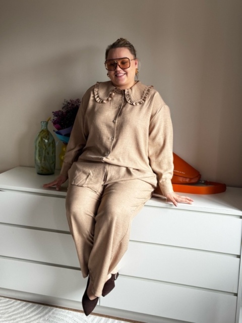 KOSZULA BABY beżowa rozmiar 2