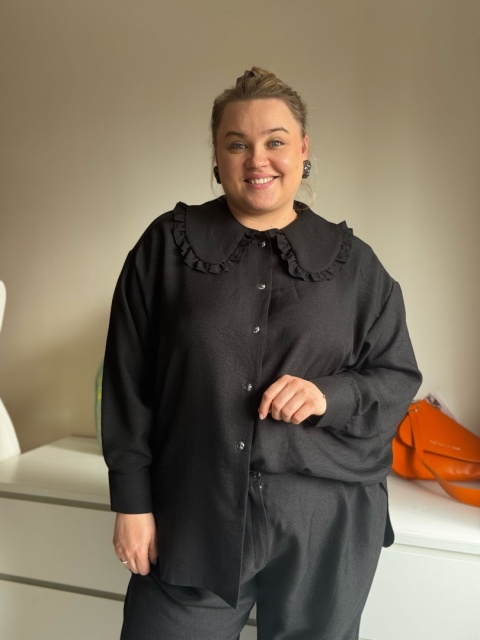 KOSZULA BABY czarna rozmiar 1