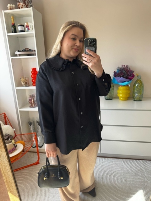 KOSZULA BABY czarna rozmiar 2