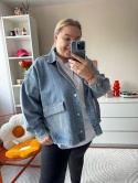 KURTKA JEANSOWA BLING