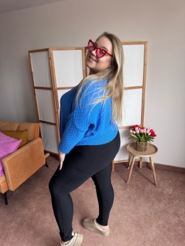 LEGGINSY PROSTE PRĄŻEK czarne rozmiar 2