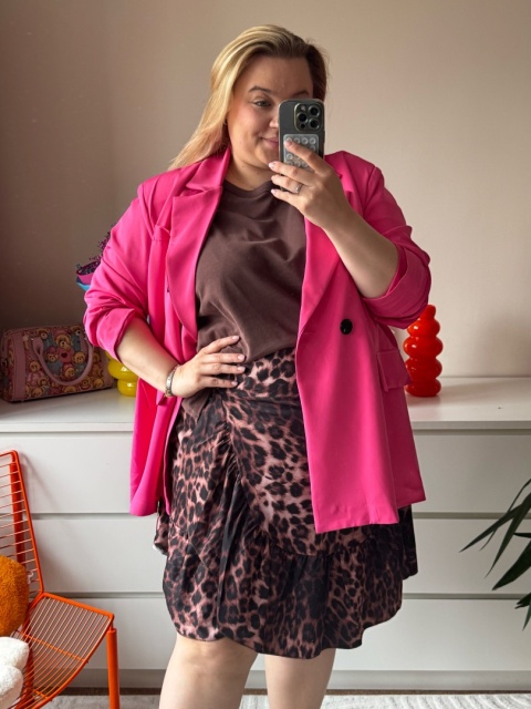 SPÓDNICA TINA panterka