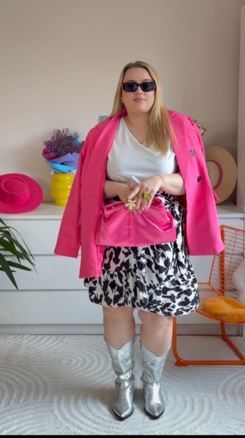 SPÓDNICA TINA zebra