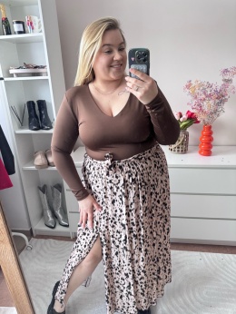 SPÓDNICA WISKOZA 2 WZORY