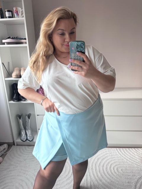 SPÓDNICZKO-SPODENKI czarna,czekolada,zółta,niebieska,róż