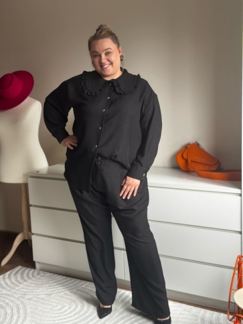 SPODNIE BABY czarne rozmiar 2