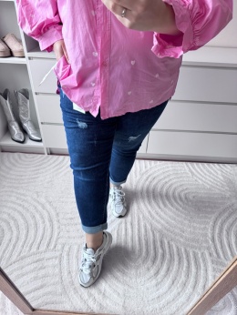 SPODNIE MOM FIT CIEMNE (6 ROZMIARÓW)