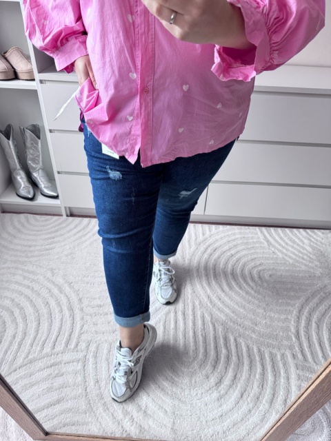 SPODNIE MOM FIT CIEMNE (6 ROZMIARÓW)