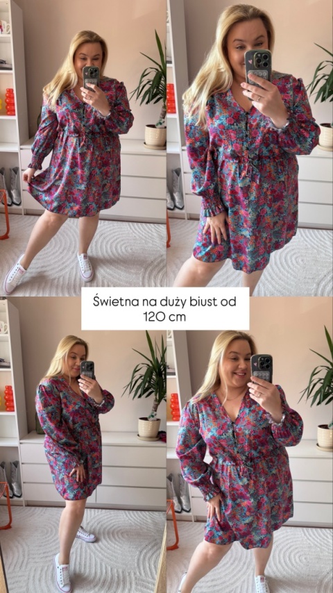 SUKIENKA KOLOROWA KRÓTKA