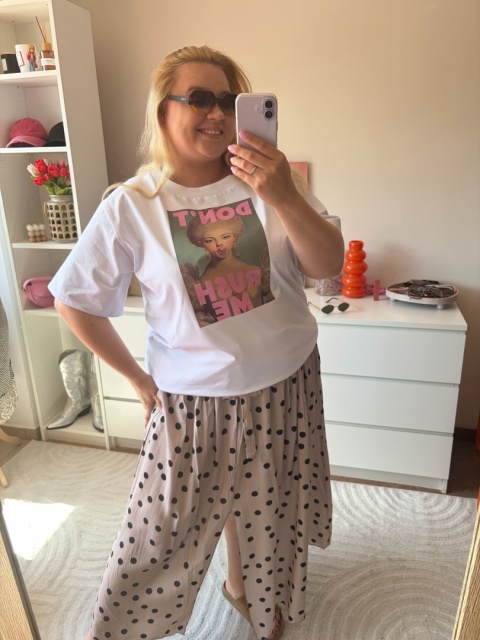 T-SHIRT KLASYCZNY Don't rush me