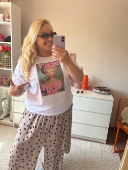 T-SHIRT KLASYCZNY Don't rush me