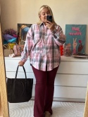 LEGGINSY MODELUJĄCE BORDOWE