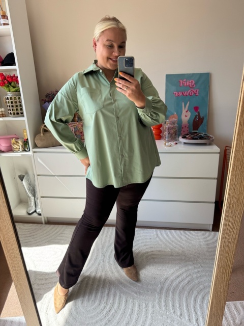 LEGGINSY MODELUJĄCE BRĄZOWE MNIEJSZE