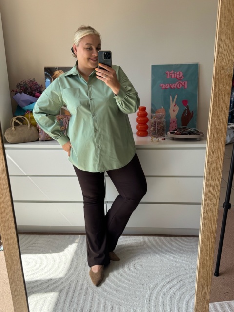 LEGGINSY MODELUJĄCE BRĄZOWE