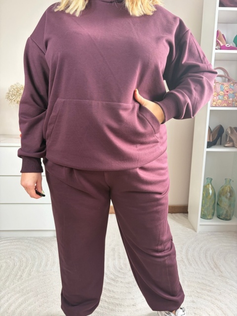 (PRZEDPRZEDAŻ) BLUZA DRESEOWA KANGURKA - revival - By Szafana+