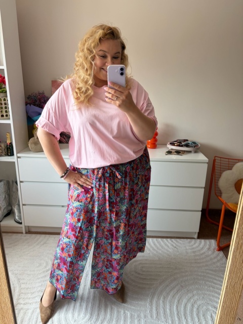 SPÓDNICA KWIATY